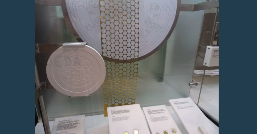 Ein Einblick in die Herstellung des Euro.